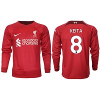 Liverpool Naby Keita #8 Fotballklær Hjemmedrakt 2022-23 Langermet
